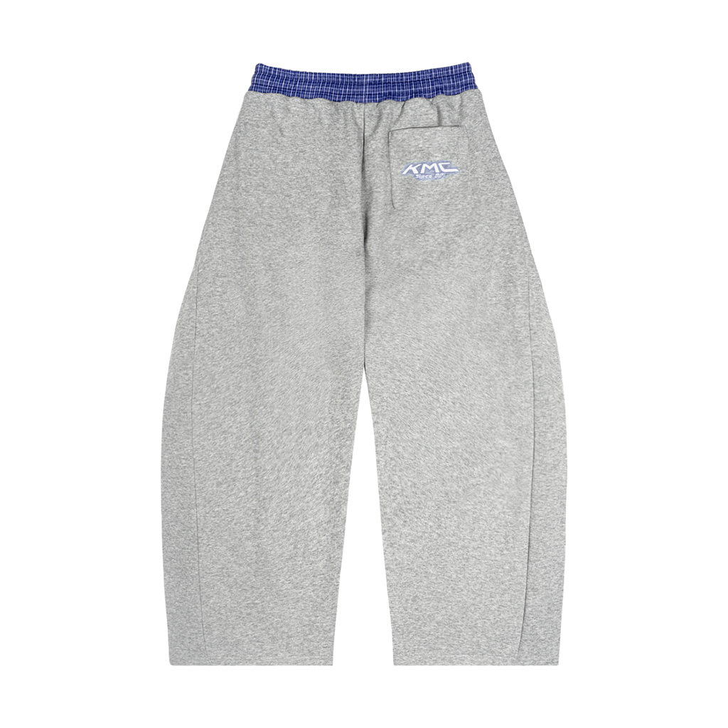 Sweatpants,Wide Leg,Sweats,Heavyweight,Baggy,Black,Gray,Plaid