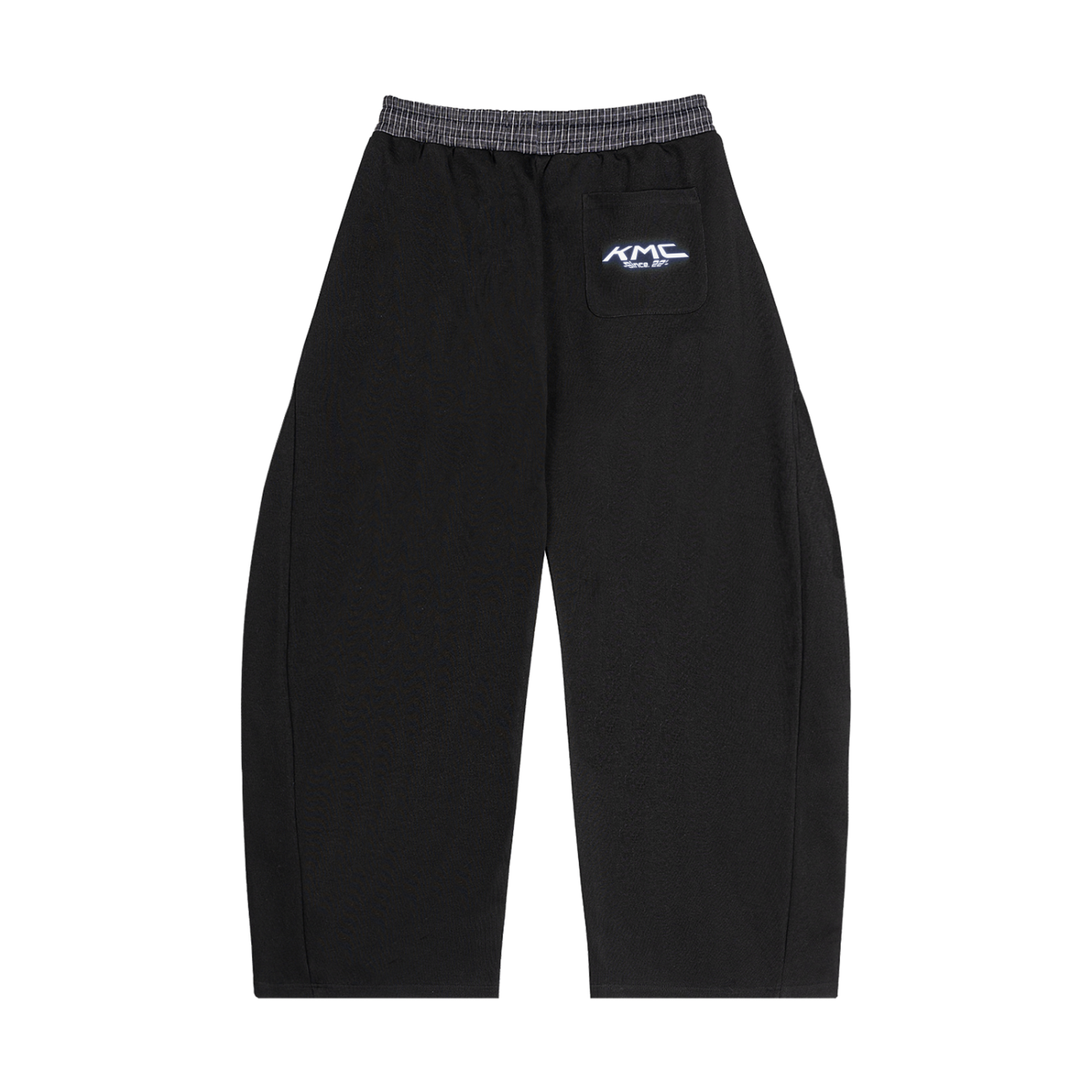 Sweatpants,Wide Leg,Sweats,Heavyweight,Baggy,Black,Gray,Plaid