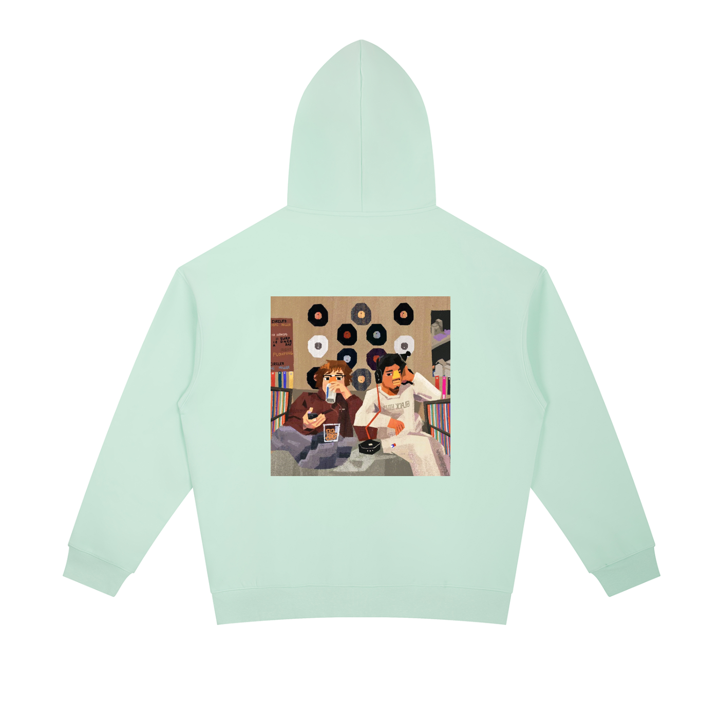 KMC,Hoodie,Heavyweight,Oversized,Baggy