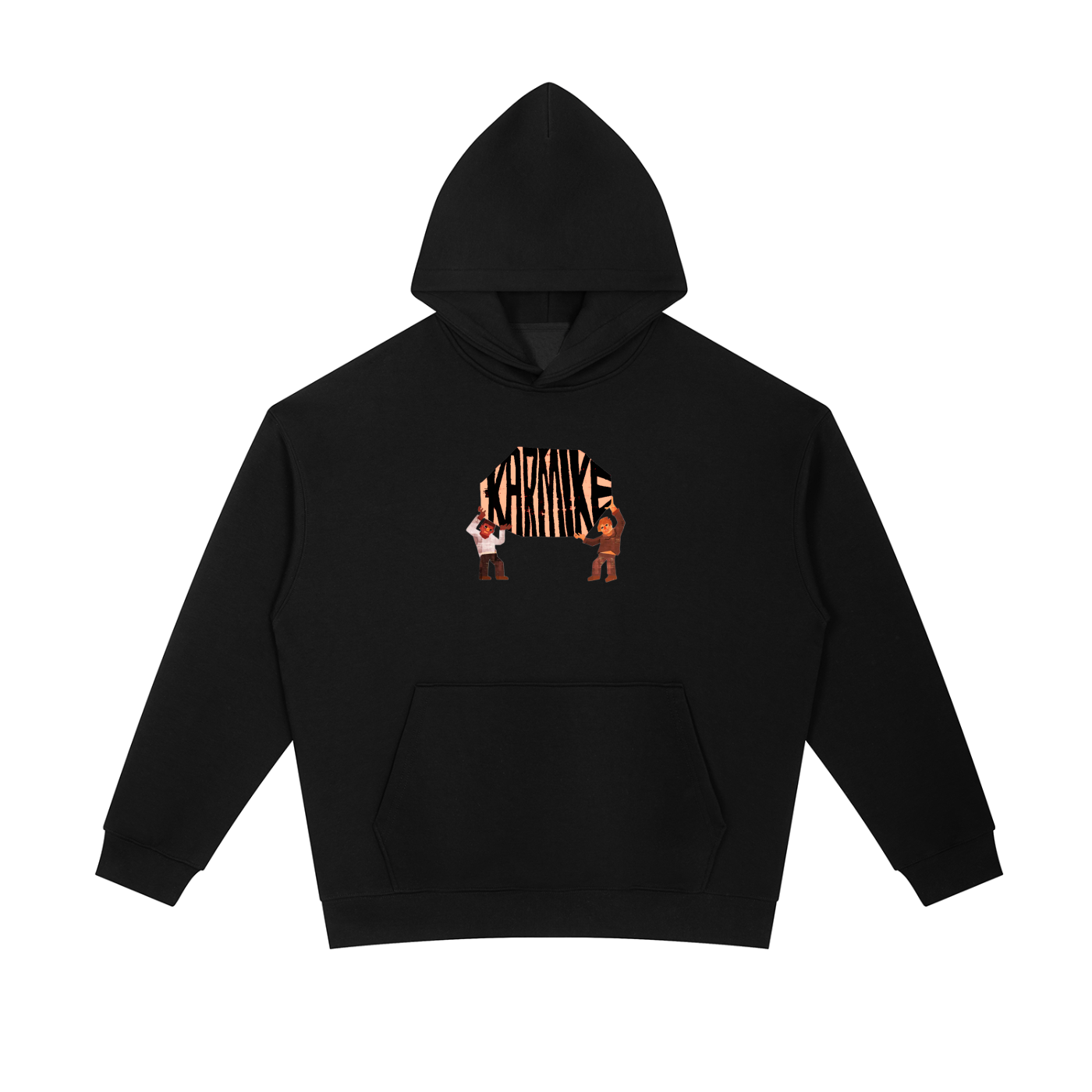 KMC,Hoodie,Heavyweight,Oversized,Baggy