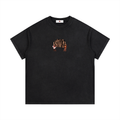 Vintage,Classic Fit,Black,Tan,Blue,T- Shirt,Lightweight