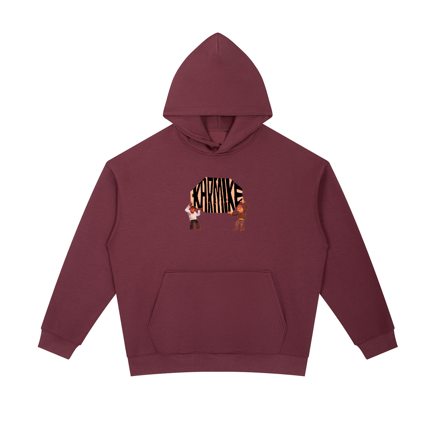 KMC,Hoodie,Heavyweight,Oversized,Baggy