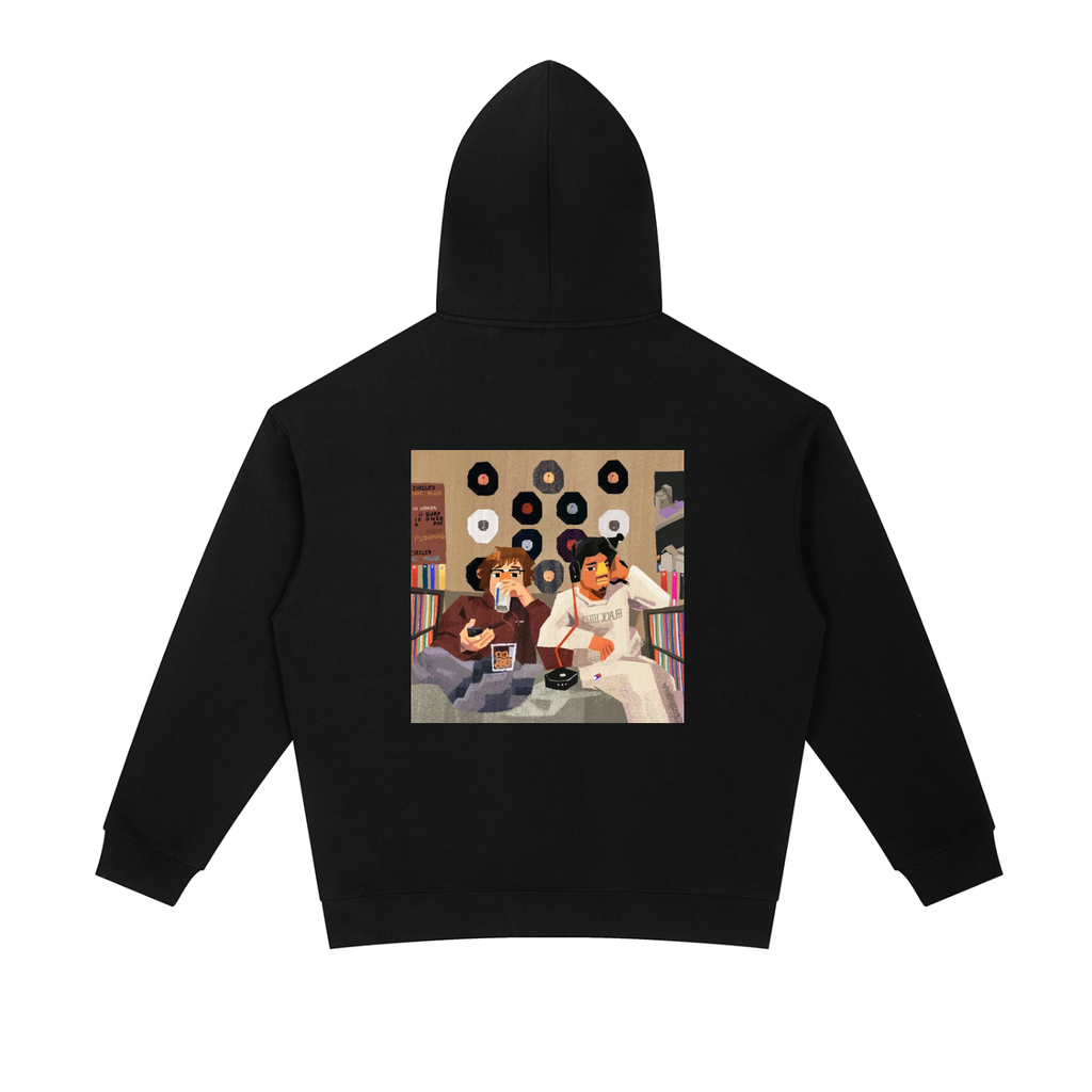 KMC,Hoodie,Heavyweight,Oversized,Baggy