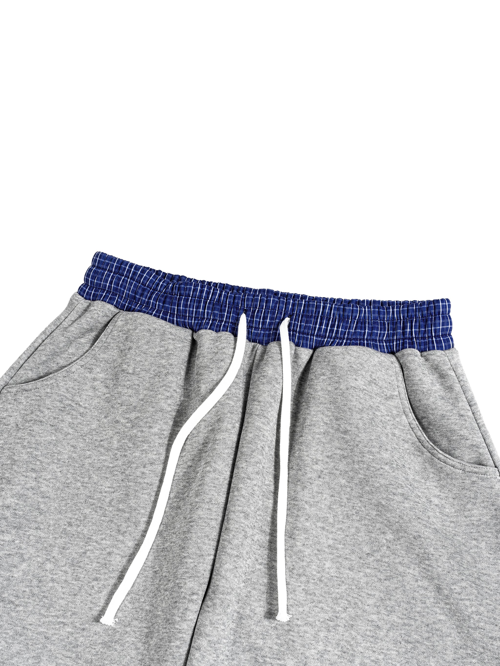 Sweatpants,Wide Leg,Sweats,Heavyweight,Baggy,Black,Gray,Plaid
