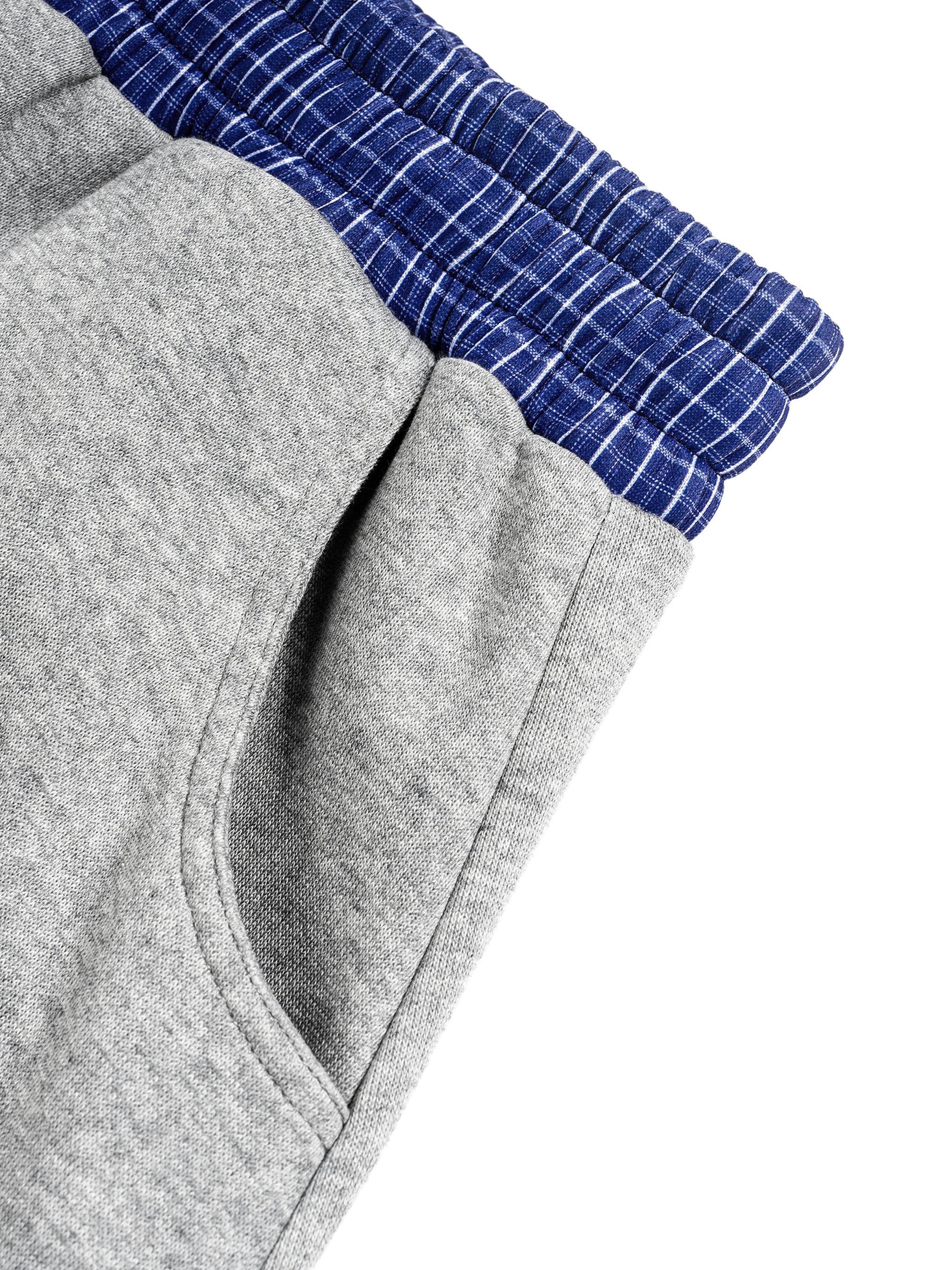 Sweatpants,Wide Leg,Sweats,Heavyweight,Baggy,Black,Gray,Plaid